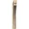 Ekena Millwork Thorton Block Rough Sawn Outlooker, Douglas Fir, 6"W x 42"D x 42"H OUT06X42X42THR05RDF - alternate 3